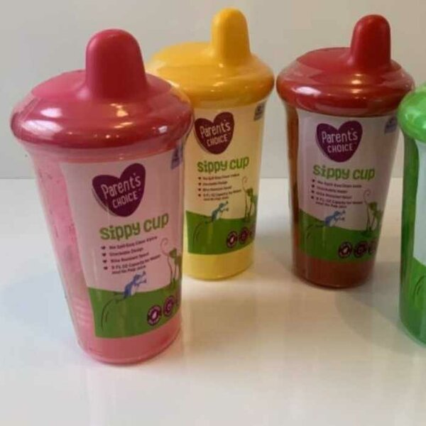 Parent choice sippy cups