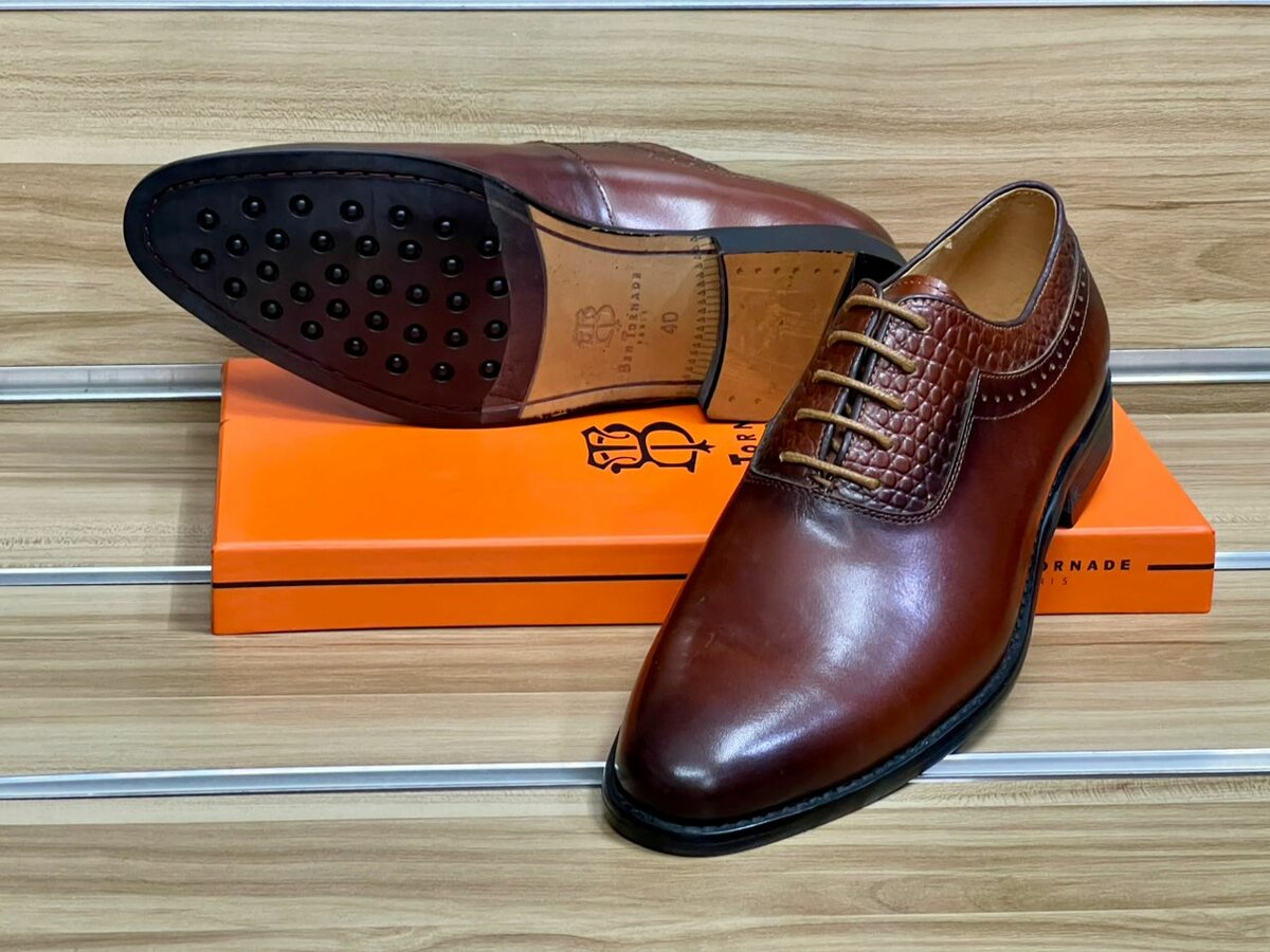 Elegants chaussures en cuir pour hommes
