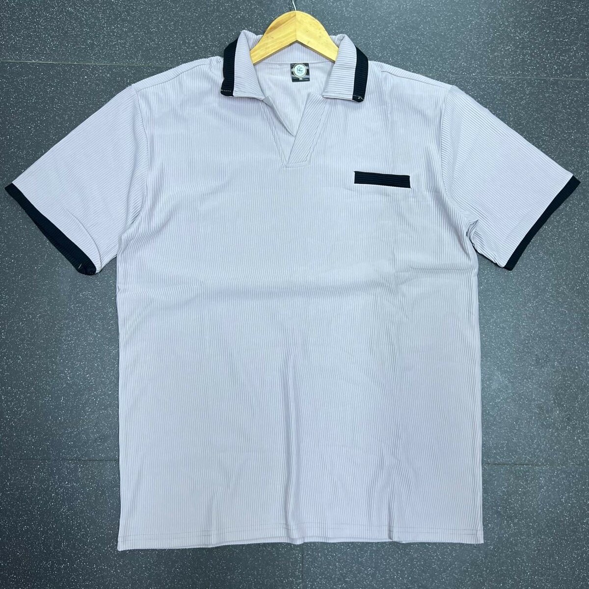 Polo en coton élégant unisexe