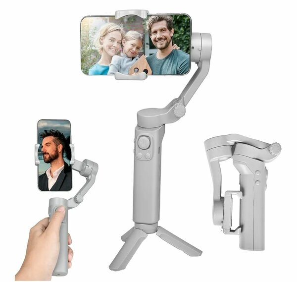 Support Gimbal Smartphone Pliable