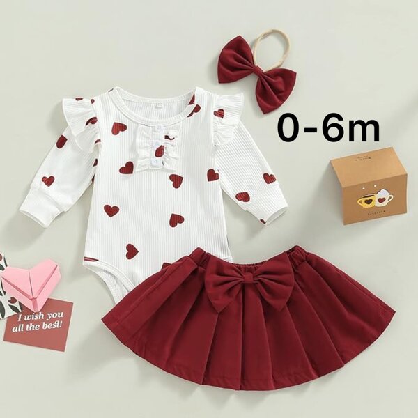 Baby girl 3pcs outfit