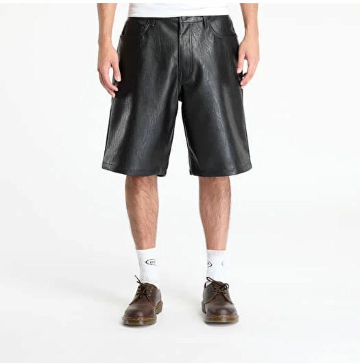 Shorts en similicuir élégants