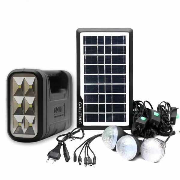 Solar lighting kit