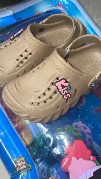 Sabots Beige à Plateforme