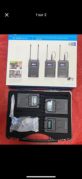 Système Microphone Sans Fil Pro