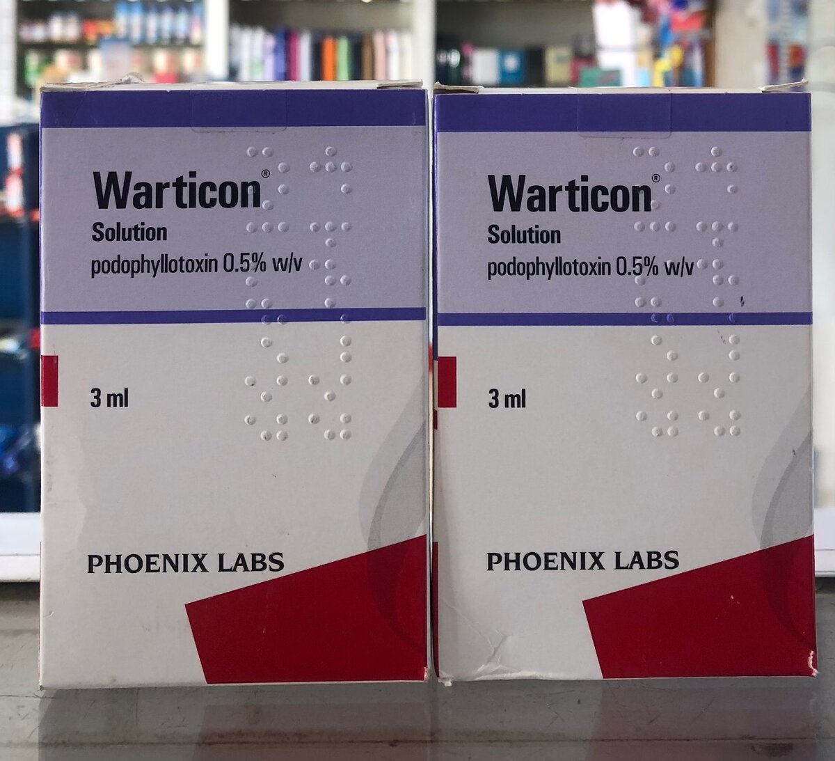 WARTICON SOLUTION 0.5%  3mL