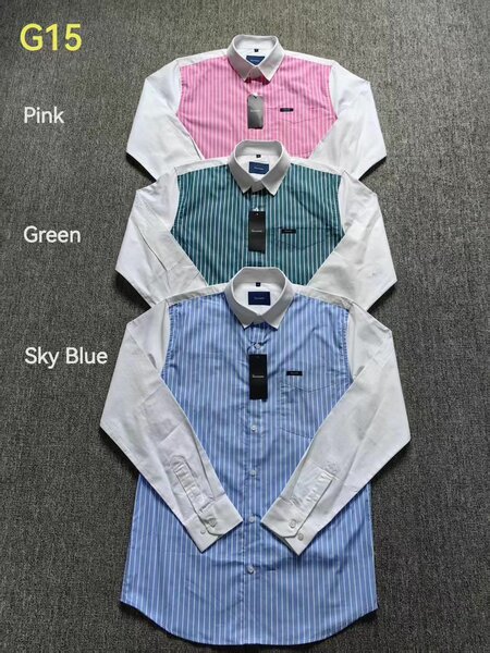 Chemise colorée unisexe