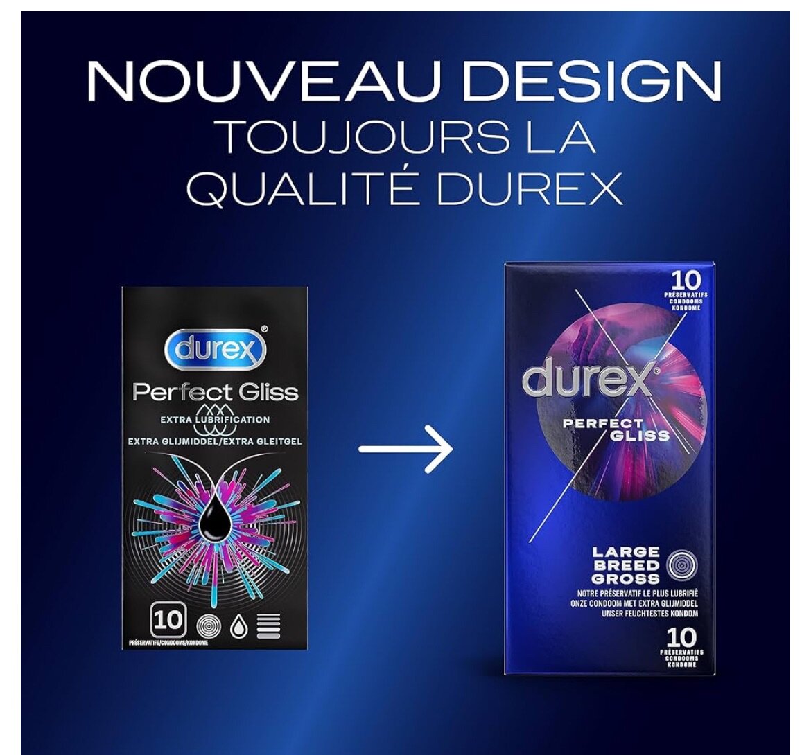 DUREX Préservatif perfectgliss