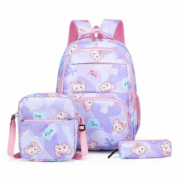 Sac à dos enfants motif chat