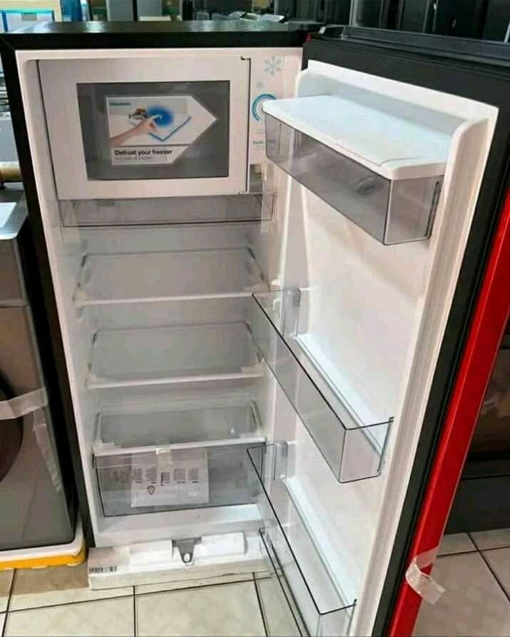 SINGLE DOOR REFRIGERATOR WITH DISPENSER