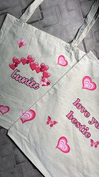 Sac personnalisable motifs