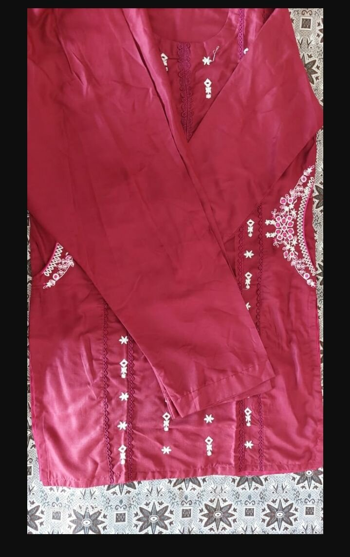 Women stitched Linen suit