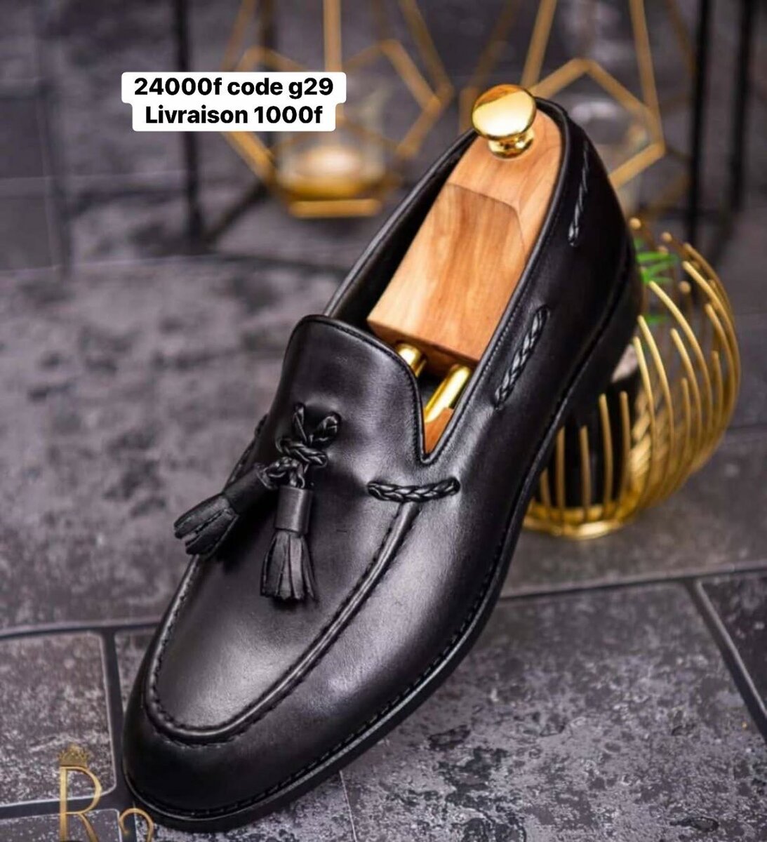 Mocassins en cuir classique