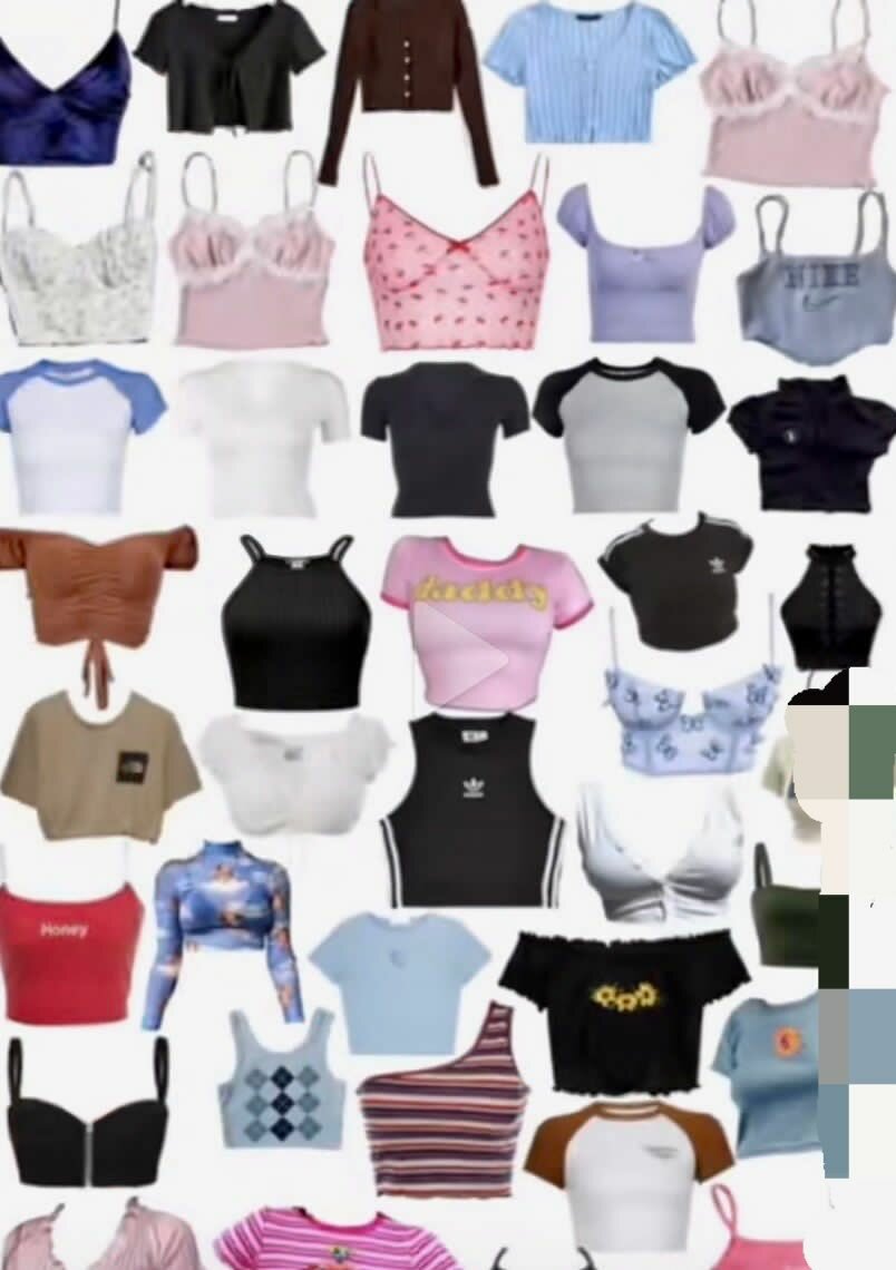 Collection de Cropped Tops Stylés