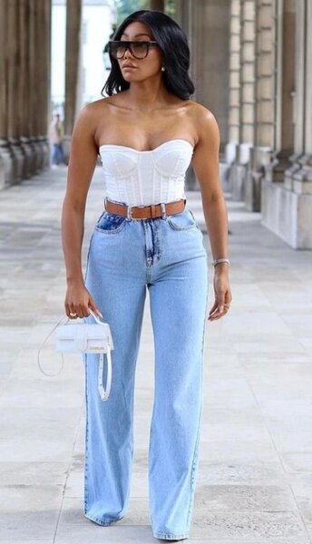 Ladies jeans available now