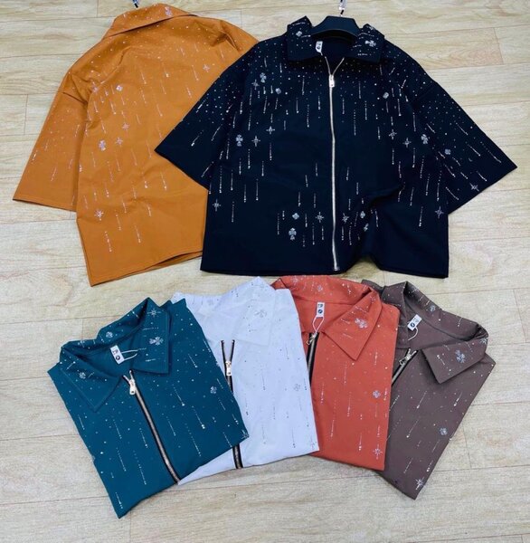 Chemises Homme Zippées Été