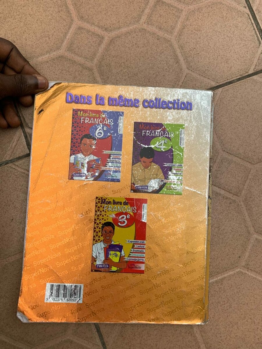 Livre Français 5e SuperNova