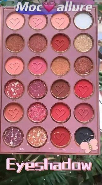 Eye shadow pellet book