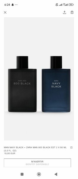 Parfum Homme Zara Collection