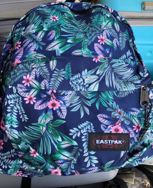 Sac à dos imprimé floral pour femme