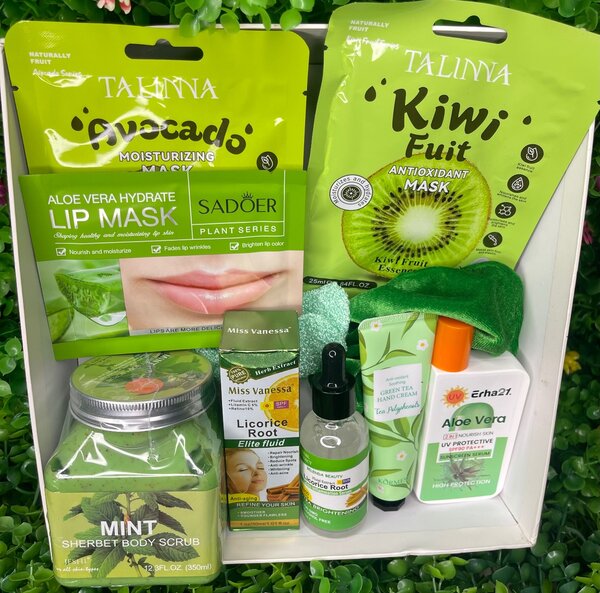 Coffret de soins naturels