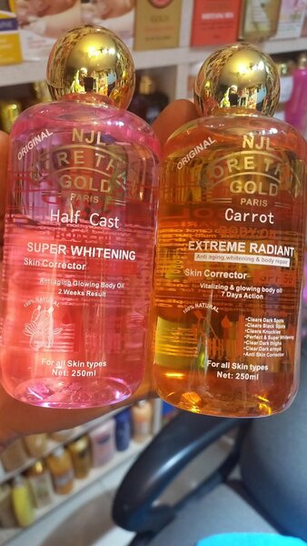 More than gold body oil