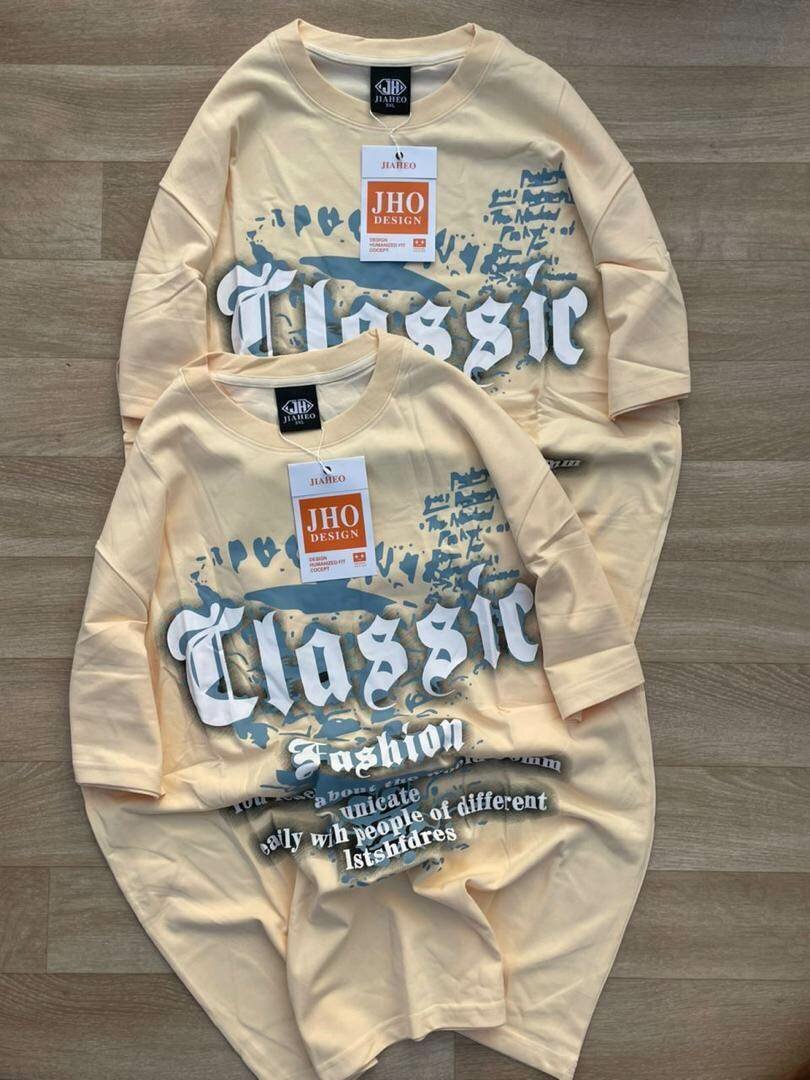 T-shirts graphiques oversize unisexes