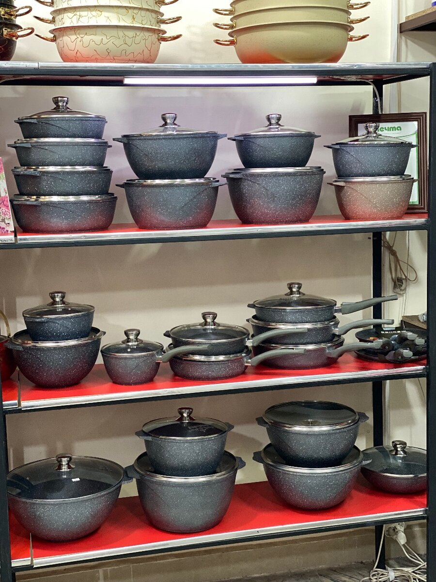 Посуда ( казаны и сковородки) Мечта Россия.