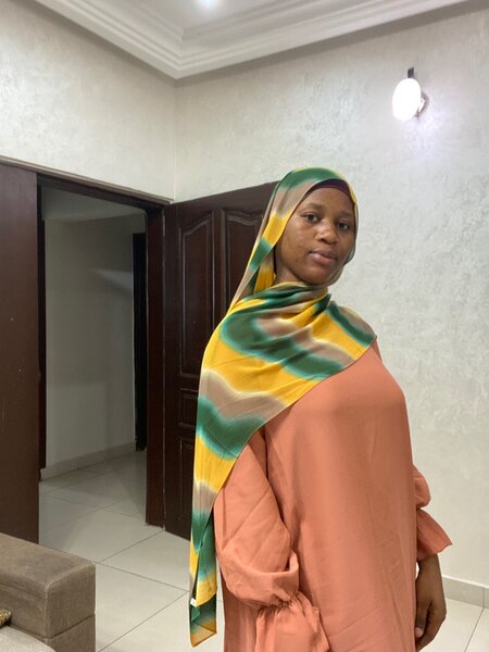 Foulard mousseline doux