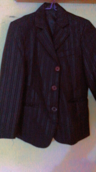 Blazer rayé élégant