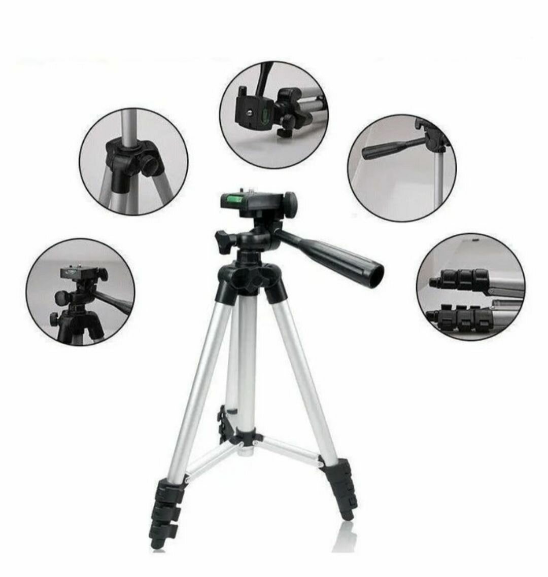 Trépied de Voyage Léger avec Télécommande