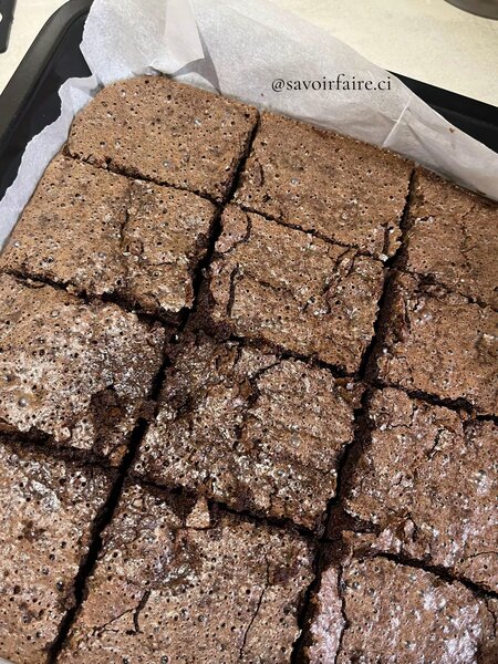 12 parts Brownies moelleux