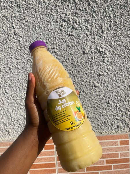 Jus de citron rafraîchissant