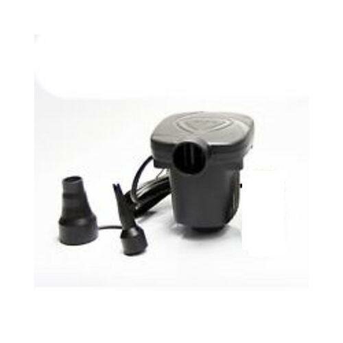 Pompe à Air Electrique  Avec 3 Embouts Pour Matelas ,Coussin Gonflable Etc...- Noir