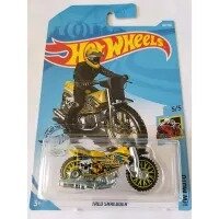 Hot Wheels 2019 Hw Moto - Tred Shredder, Yellow 38/250 Rare Card