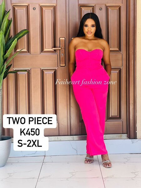 Women's set, pink top and pants  Sizes: S,M,L,XL,2XL