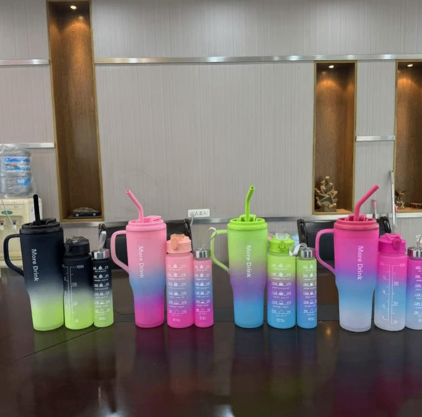 3 IN 1 TUMBLER WATERBOTTLE SET