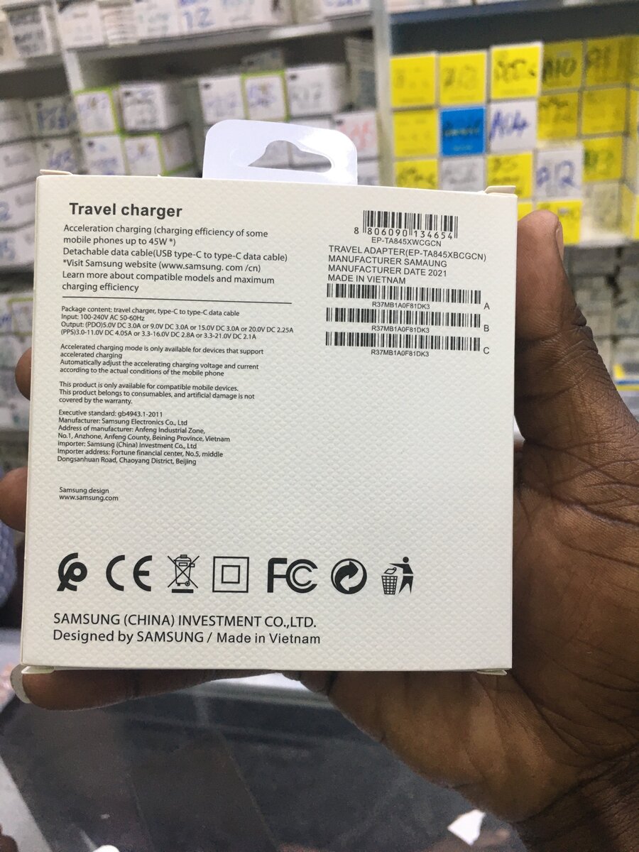 Samsung Original 45W charger