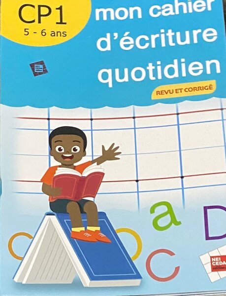 Cahier d'Écriture Quotidien CP1