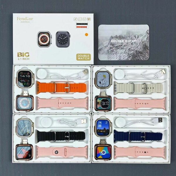 Fendior Double Smartwatch
