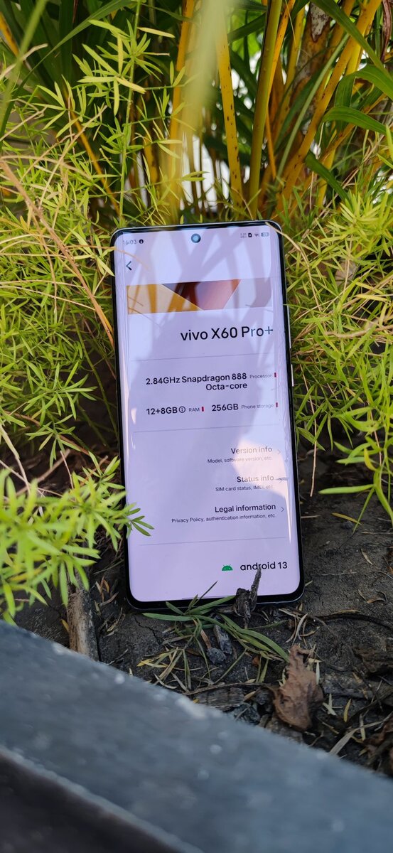 Vivo x60 pro+ 256 12gb ram