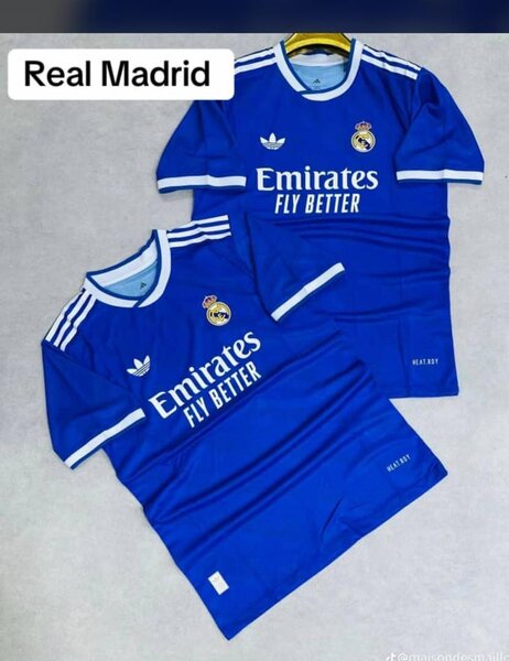 Maillots officiels de réal mad