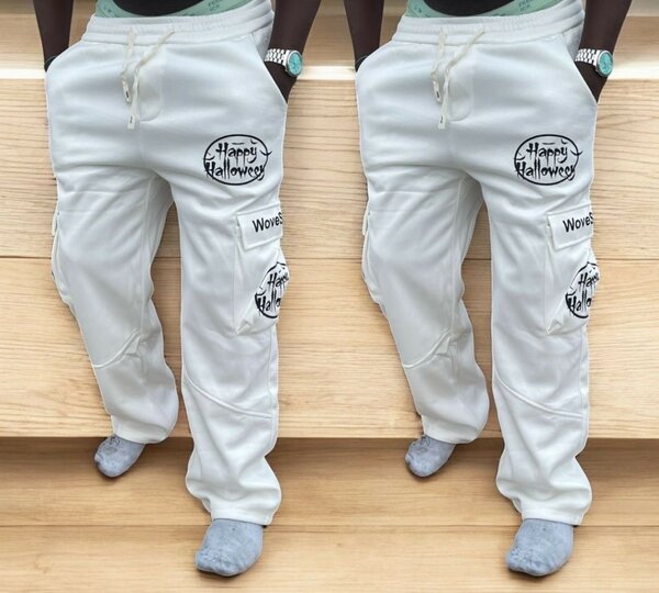 Pantalon blanc Halloween homme