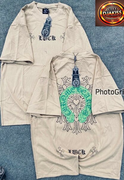 T-shirt décontracté avec motif