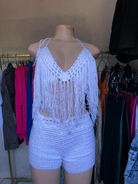 Crochet swim wear