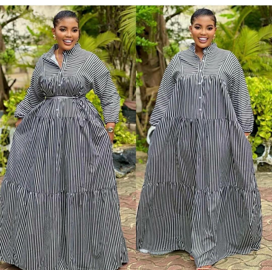 Robe Chemise Maxi Élégante