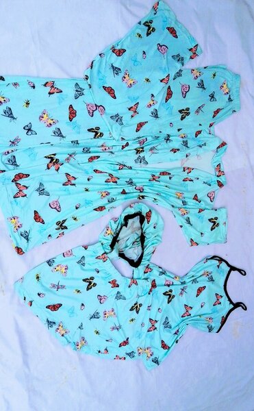 5 in 1 ladies set of nightwear