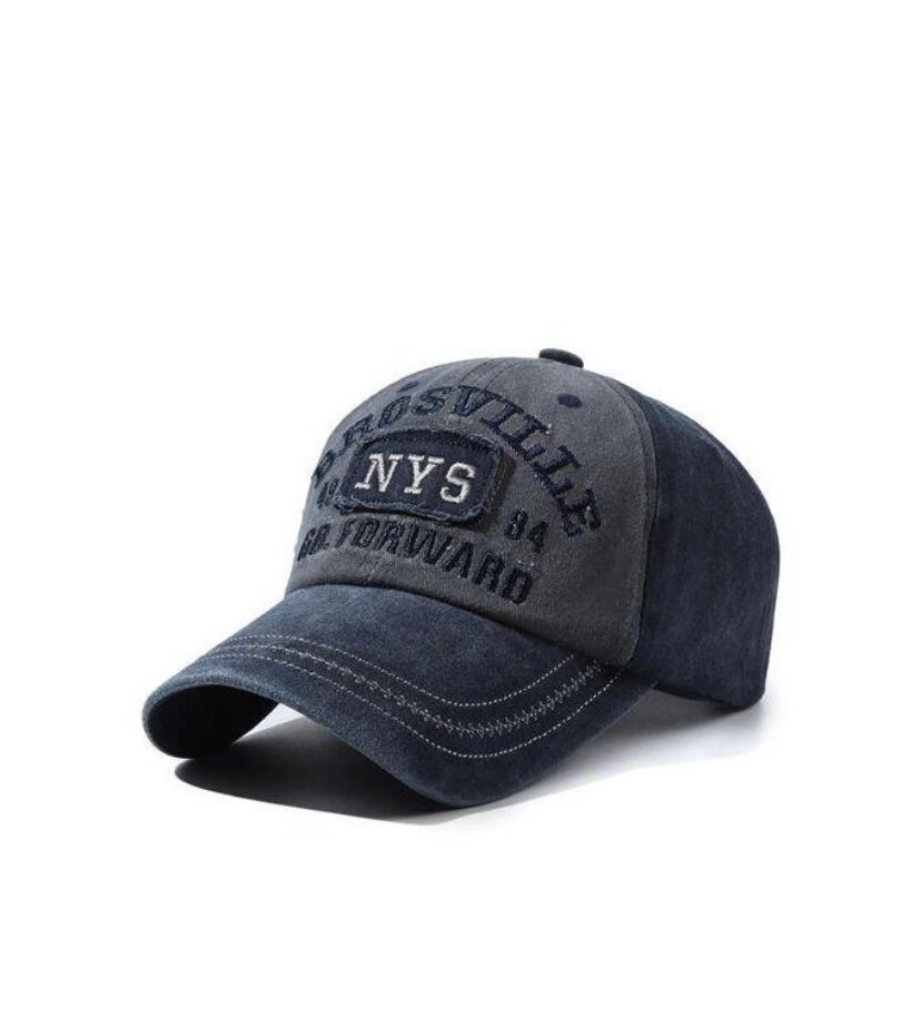 Casquette en denim décontractée