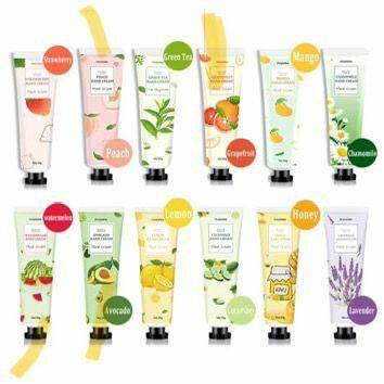 Crèmes mains parfumées