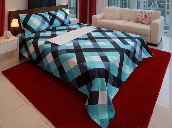 Draps 3 places + oreiller